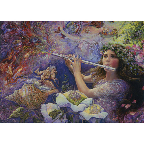 The Enchanted Flute Greeting Card (Blank)