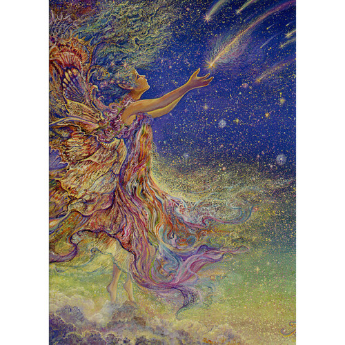 Catching a Falling Star Greeting Card (Blank)