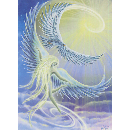 Air Elemental Greeting Card (Blank)