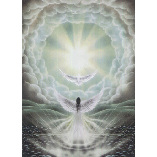 Step Into the Light Greeting Card (Blank)