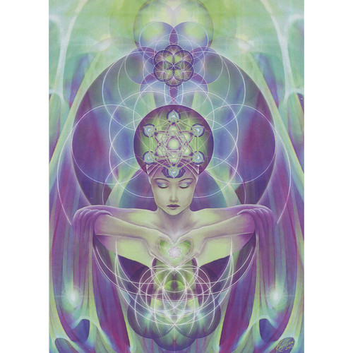 Ajna Attunement Greeting Card (Blank)