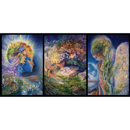 Gaia Triptych Greeting Card (Self-Sealing)