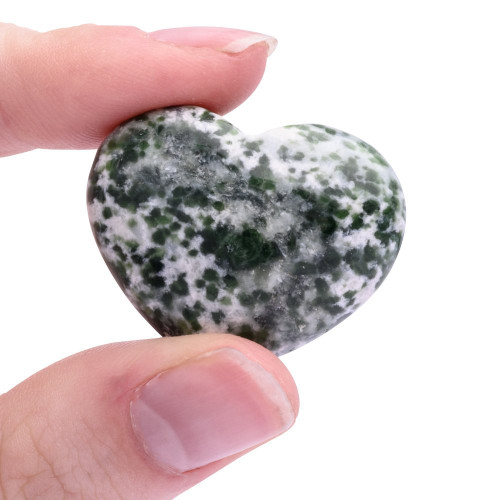 Mini Snake Dragon Jade Heart