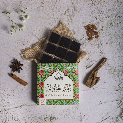 Oud Al Awatef Bakhoor Incense Bricks