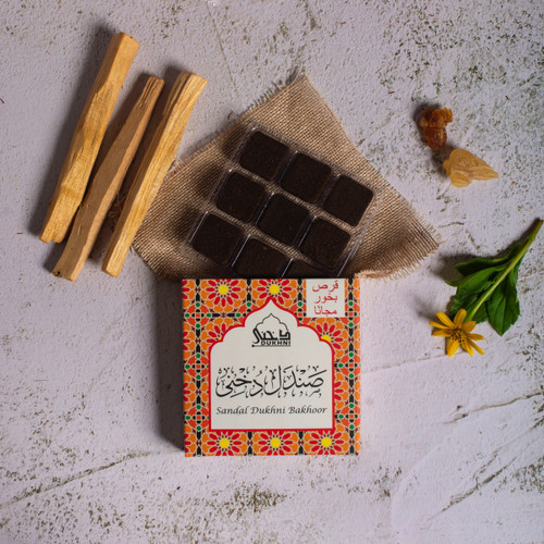 Sandal Dukhni Bakhoor Incense Bricks