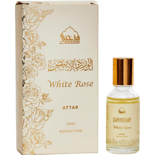 White Rose Attar Perfume Oil (30ml)