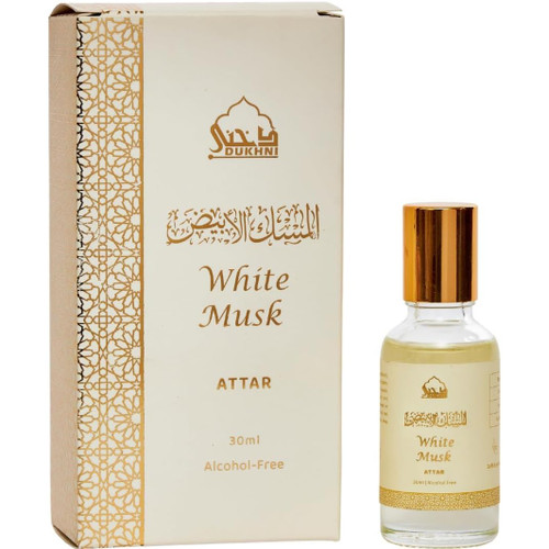 White Musk Attar Perfume Oil (30ml)