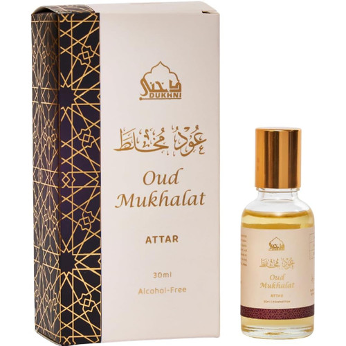 Oud Mukhalat Attar Perfume Oil (30ml)