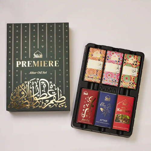 Premiere Attar Perfume Oil (Set of 6)