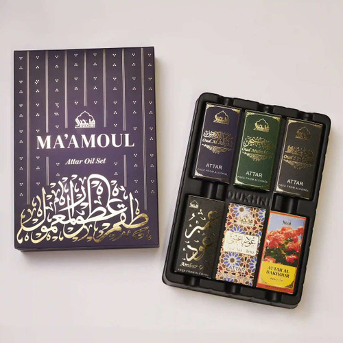 Ma'amoul Attar Perfume Oil (Set of 6)