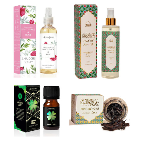 AromaFume & Dukhni Assorted Products with Damaged Packaging