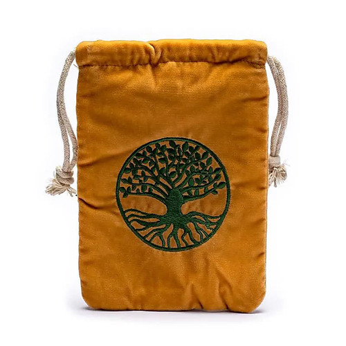 Tree of Life Velvet Bag