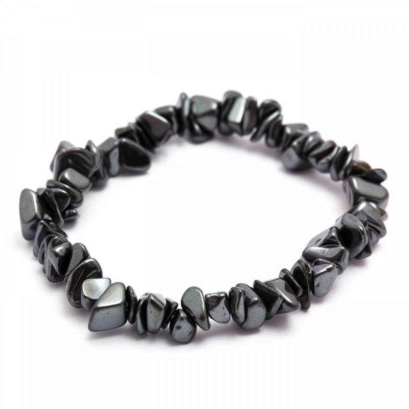 Wholesale Hematite Crystal Chip Bracelet Holistic Trader