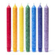 Set of 7 Chakra Dinner Candles - Scented