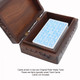 Wooden Sheesham Floral Storage Box
