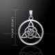 Druids Amulet Pendant (Sterling Silver)