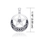 Celtic Knot Pentagram Pentacle Pendant (Sterling Silver)