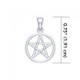 Pentagram Pendant (Sterling Silver)