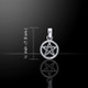 Pentagram Pendant (Sterling Silver)