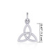 Tiny Three Become One Charm / Pendant (Sterling Silver)
