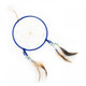 Dark Blue Navajo Dream Catcher - Large 7 Inch