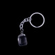 Clear Quartz - Tumblestone Keyring