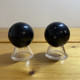 Snowflake Obsidian Crystal Sphere  - Fewer Snowflakes (35mm)