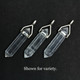 Clear Quartz - DT Point Pendant (Sterling Silver Setting)