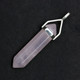Rose Quartz - DT Point Pendant (Sterling Silver Setting)