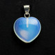 Opalite - Heart Pendant
