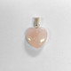 Rose Quartz - Heart Pendant