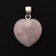 Rose Quartz - Heart Pendant