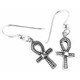 Ankh Earrings (Sterling Silver)