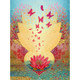 Pink Lotus Greeting Card (Birthday)