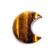Golden Tiger's Eye Crystal Moon