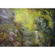 Dryad & The Dragonfly Greeting Card (Blank)