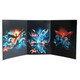 Mythical Beasts Triptych Greeting Card (Self-Sealing)