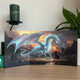 Dragon Tamer Trifold Greeting Card (Self-Sealing)