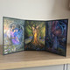 Love Between Dimensions Triptych Greeting Card (Self-Sealing)