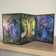 Love Between Dimensions Triptych Greeting Card (Self-Sealing)