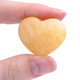 Mini Yellow Calcite Heart