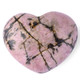 Mini Rhodonite Heart