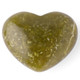 Mini Olive Jade Heart