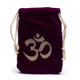 Ohm Symbol Velvet Bag