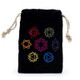 7 Chakras Velvet Bag