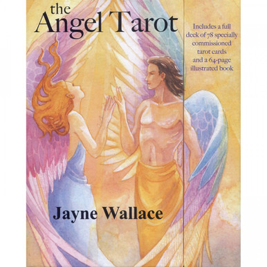 Daily Guidance Angels Deck & Velvet Angel Wings Tarot bag