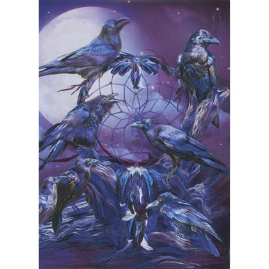Wholesale Raven Dreams Greeting Card | Carol Cavalaris