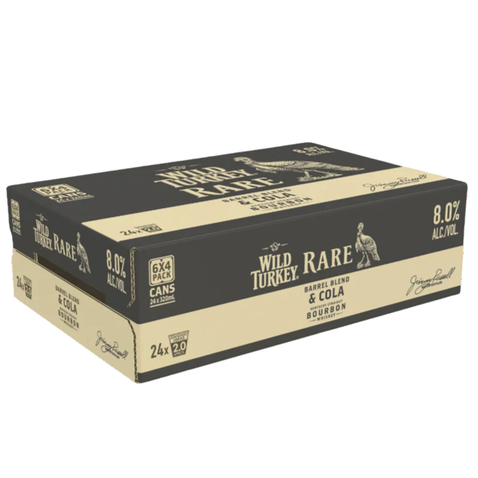 Wild Rta Carton Wild Turkey Rare Can Carton 375mL | Star Liquor