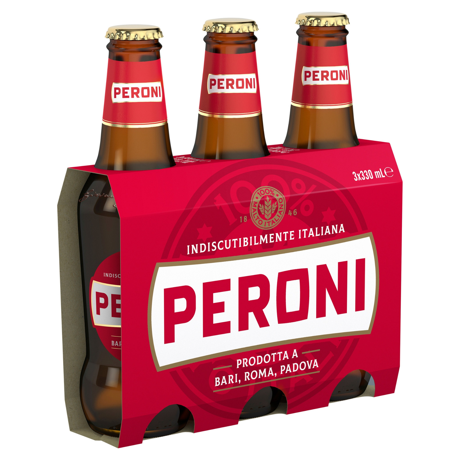 PERONI RED STUB 3PK 330ML | Star Liquor