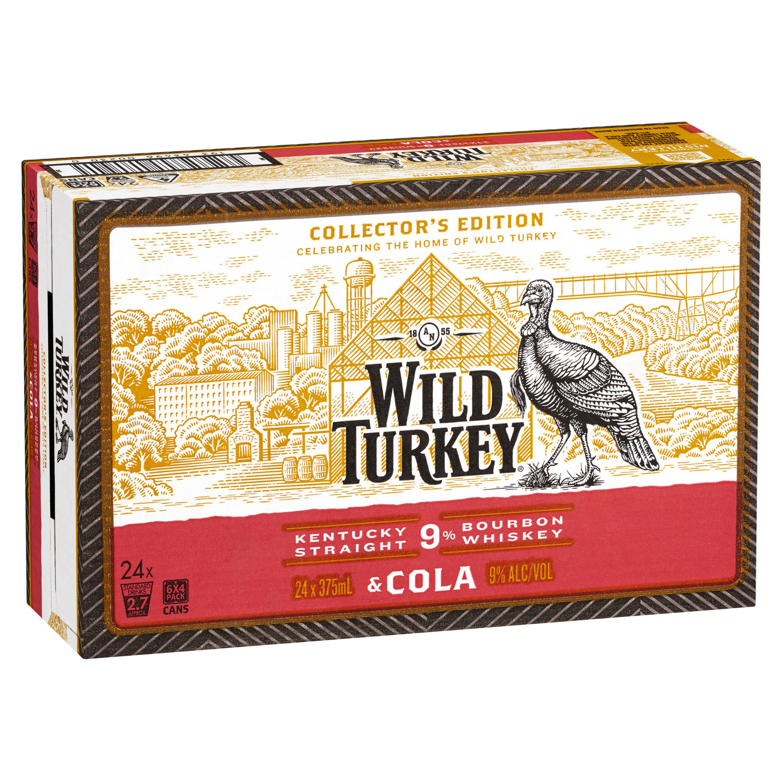 Wild Rta Carton Wild Turkey Heritage 9% Carton 375mL | Star Liquor